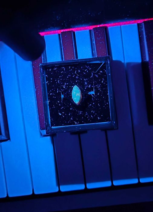 Inel argint chihlimbar, 62-63 mm circ./19,7-20,1 mm diam.