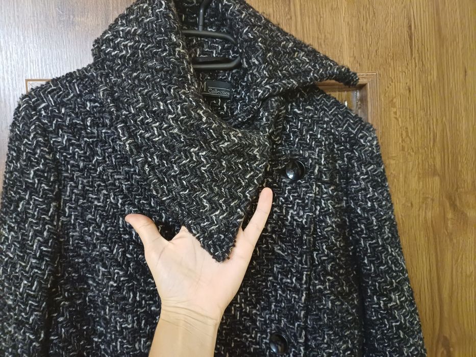 Дамско зимно палто размер С/М , с вълна