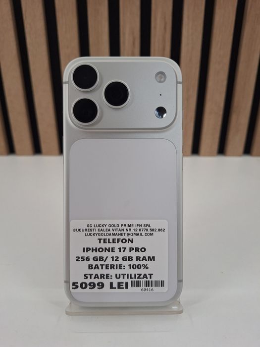 Iphone 17 Pro / 256GB / 100% BAT / #60416