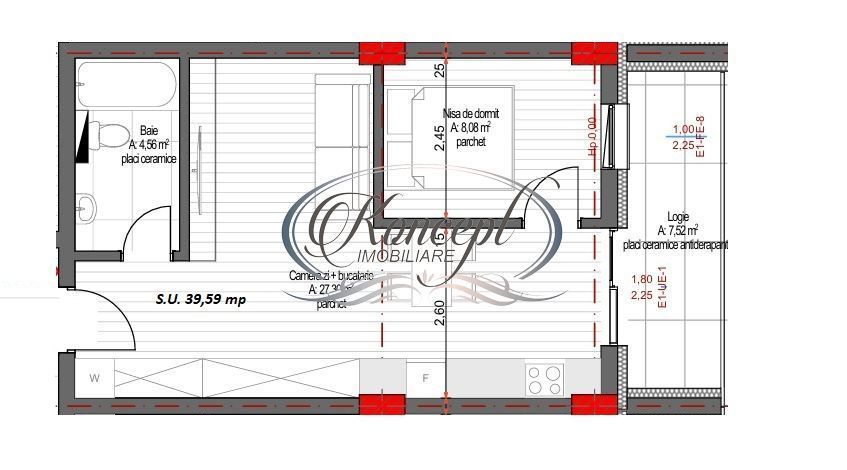 Apartament in imobil nou, cartier Europa