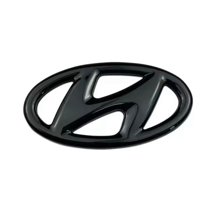 Черна гланцова емблема