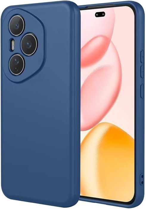 Матов Силиконов Кейс за Honor 400 Pro Със Защита на камерата