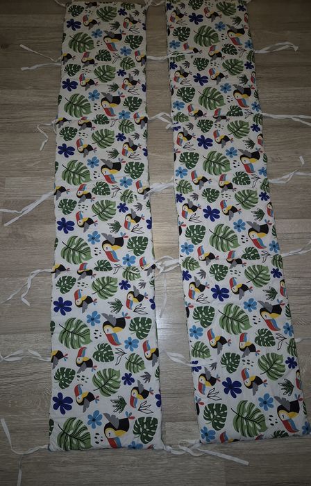 Set 2 Protectii / aparatori patut bebe