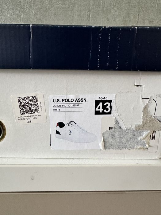 Кеды US Polo A. 43 размер