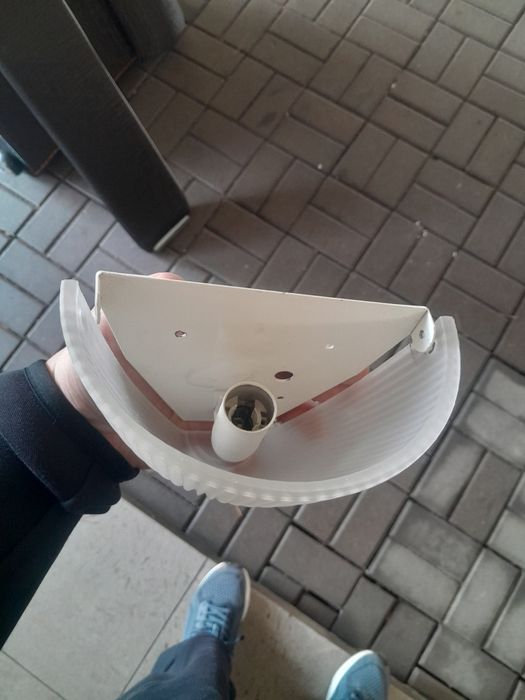 Бра стеклянная E14