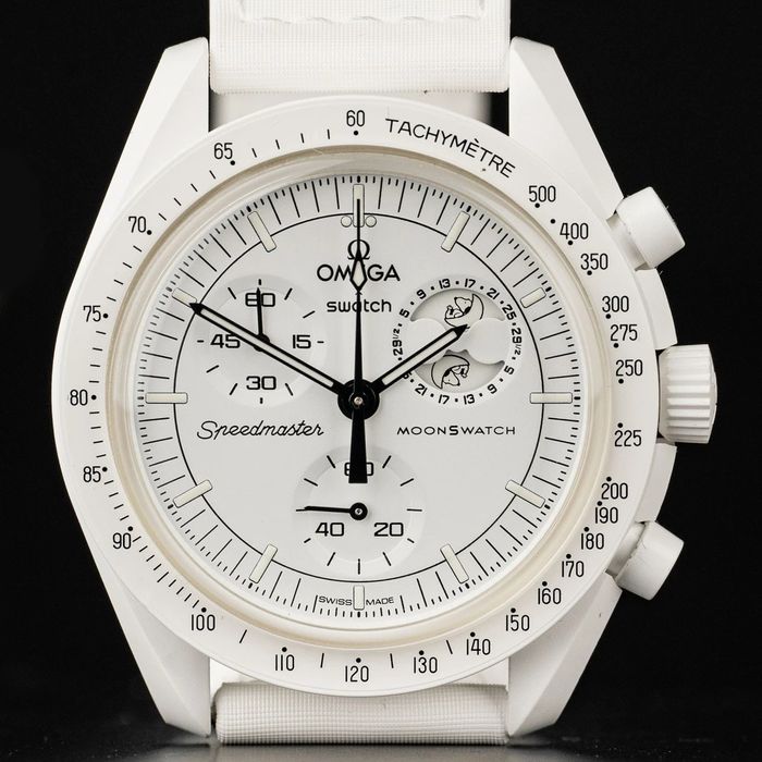 Omega Swatch Mission to the Moonphase