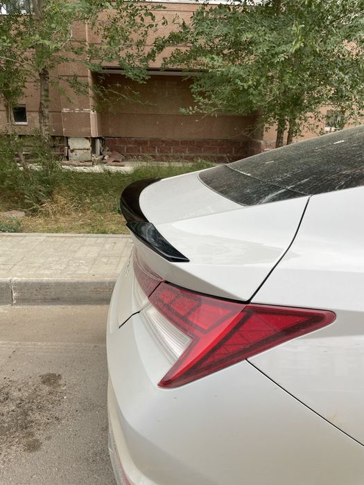 Спойлер на хюндай елантра