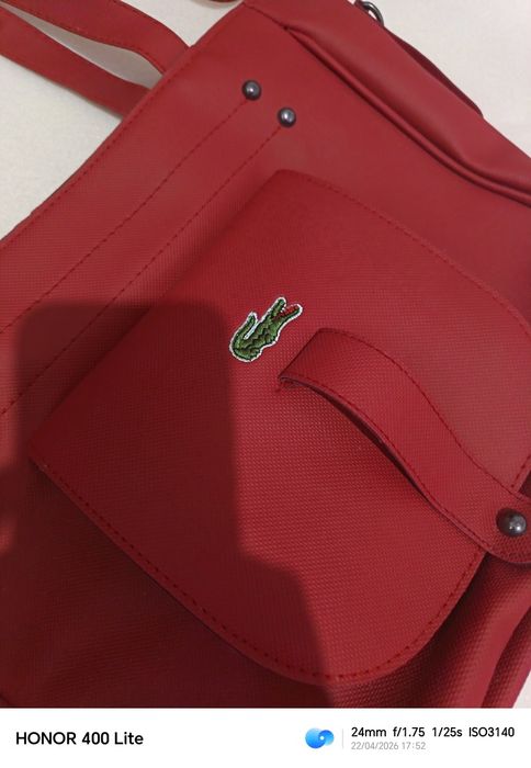 Оргинална чанта на lacostе