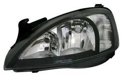 Кристални фарове за Opel Astra Н от 2004-2009 - черни