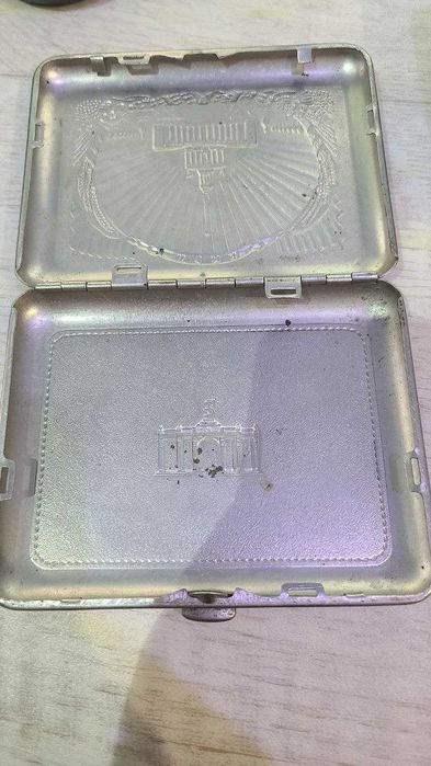 Портсигар металлический ВСХВ СССР