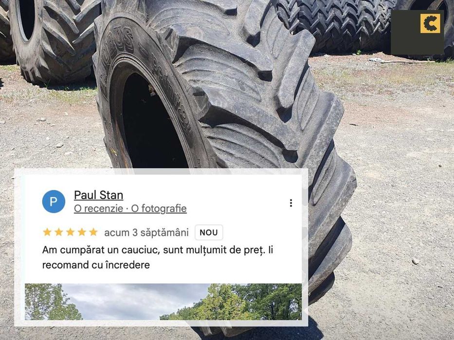 Cauciucuri 13.6R24 Taurus Second Hand Tractor Garantie Factura Livrare