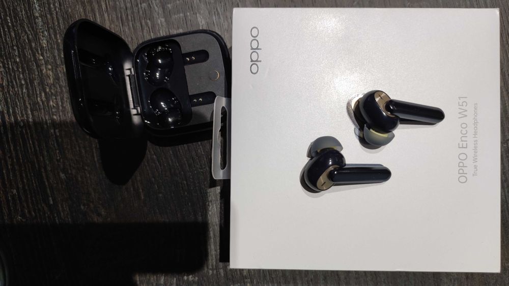 Слушалки OPPO Enco W51, Wireless, Bluetooth, Микрофон,Noise Cancelling