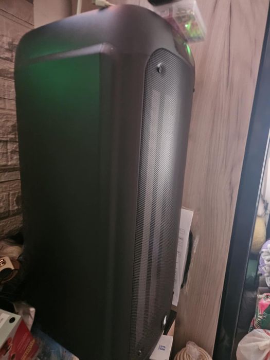 Boxa E-BODA party RGB + microfon + telecomanda