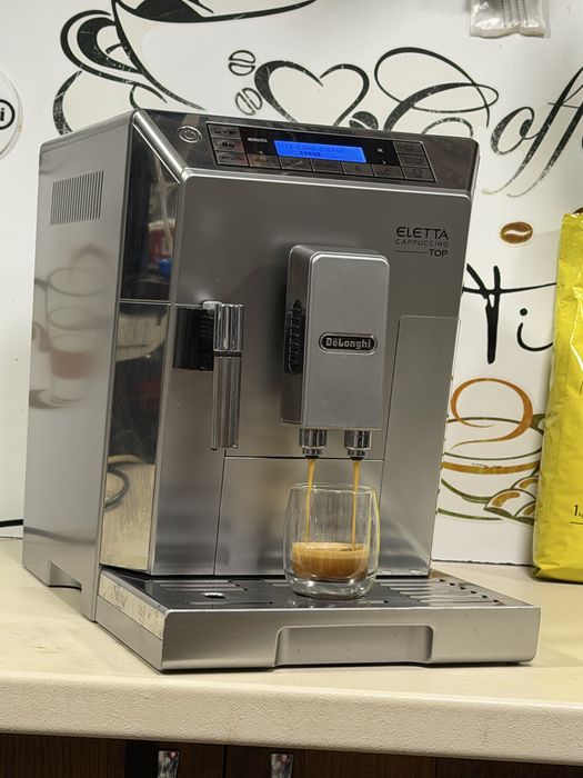 Кафемашина кафе автомат delonghi ELETTA с гаранция
