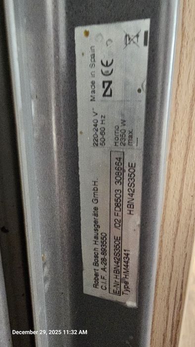 Cuptor electric Unirea Turda