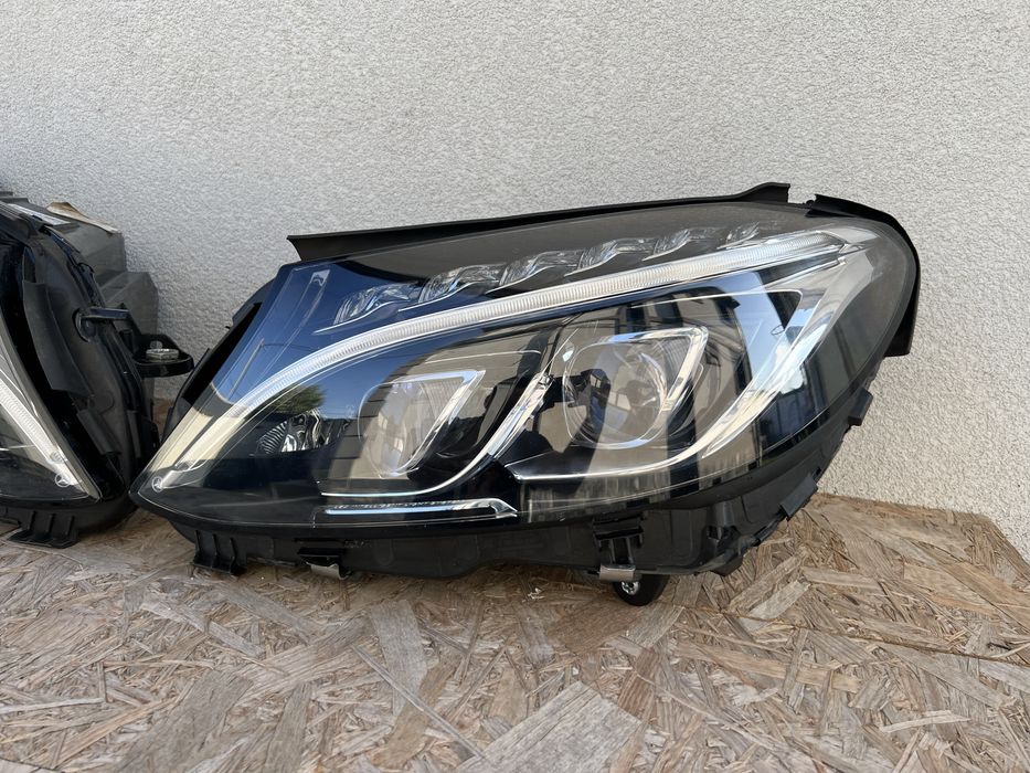 SET Far stanga dreapta Mercedes C Class W205 Full LED ILS Originale
