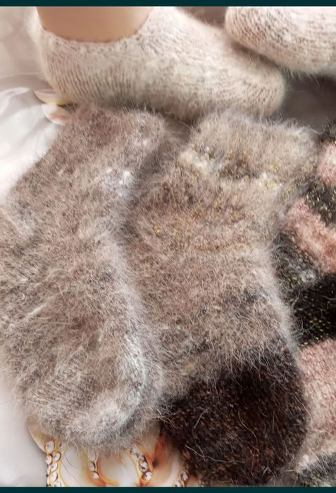 Носки 100%собачья шерсть,гарантирую!