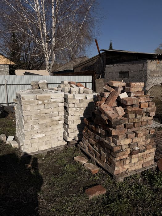 Кирпич красный и облицовочный