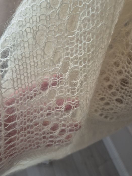 Пуховый платок, новый в коробке