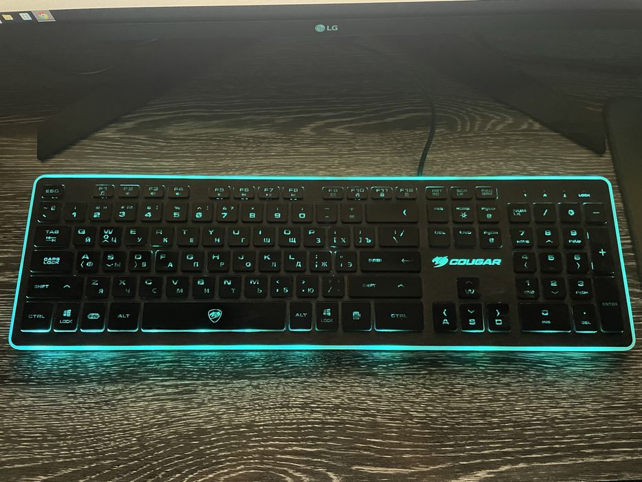 Клавиатура игровая Cougar Vantar, Black, USB