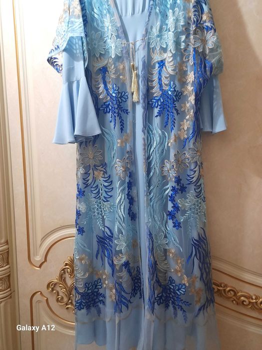 Абая двойка и чапан ручная работа