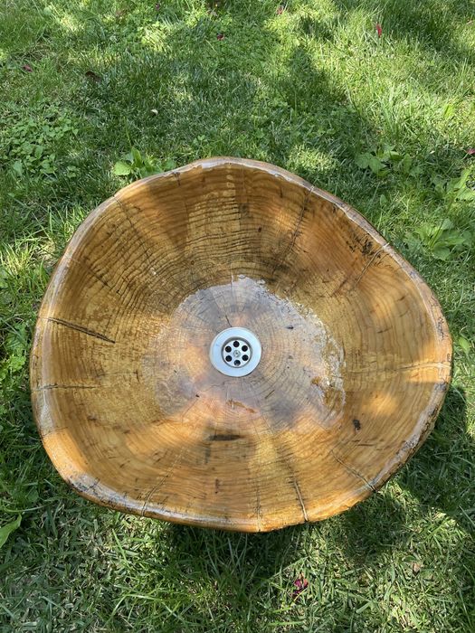 Мивки от дърво. Ръчна изработка