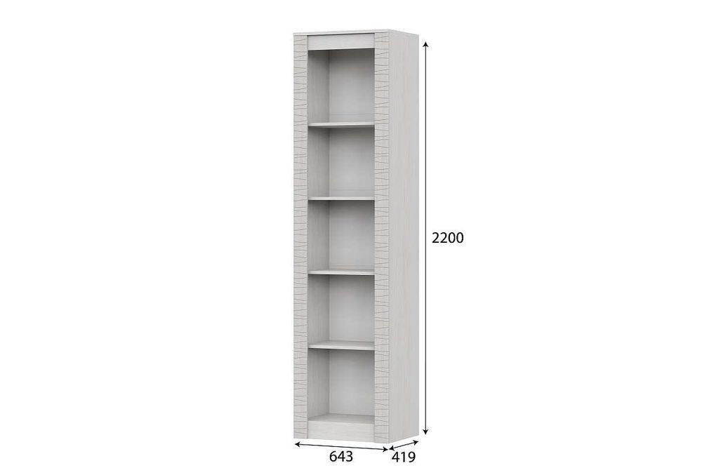 Шкаф пенал глухой универсальный "Гамма 20" (Россия)