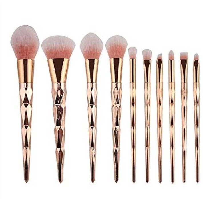 Комплект 10 броя четки за грим