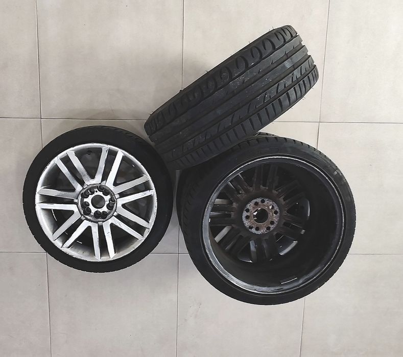 Set 4 jante aliaj R17 + anvelope 205/40 ZR17 XL