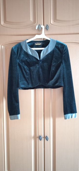 Вечернее платье велюр