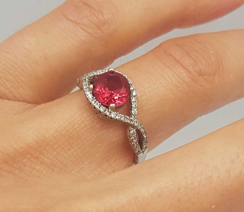 Superb inel vintage din argint