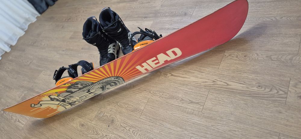 Сноуборд HEAD 163 см. Ботинки BD 44р