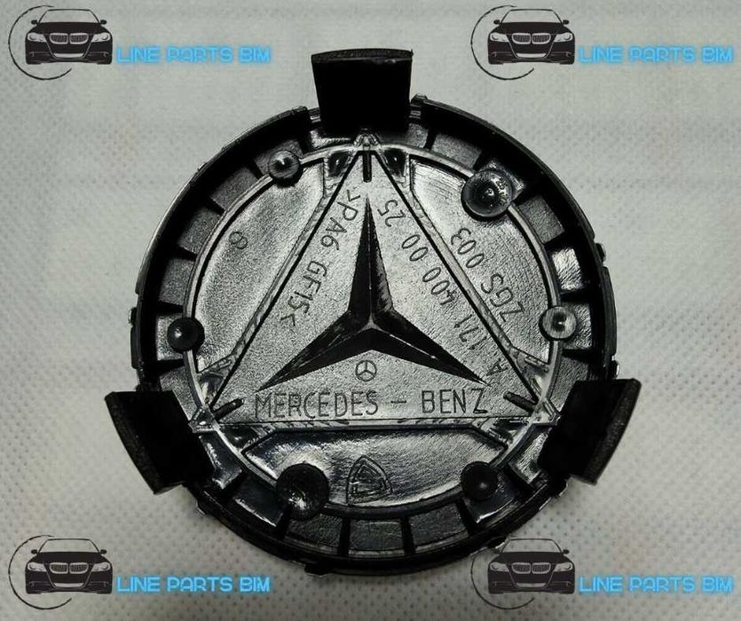 Set 4 Embleme Jante Mercedes Benz 75mm Diferite Culori,Capace Roti AMG