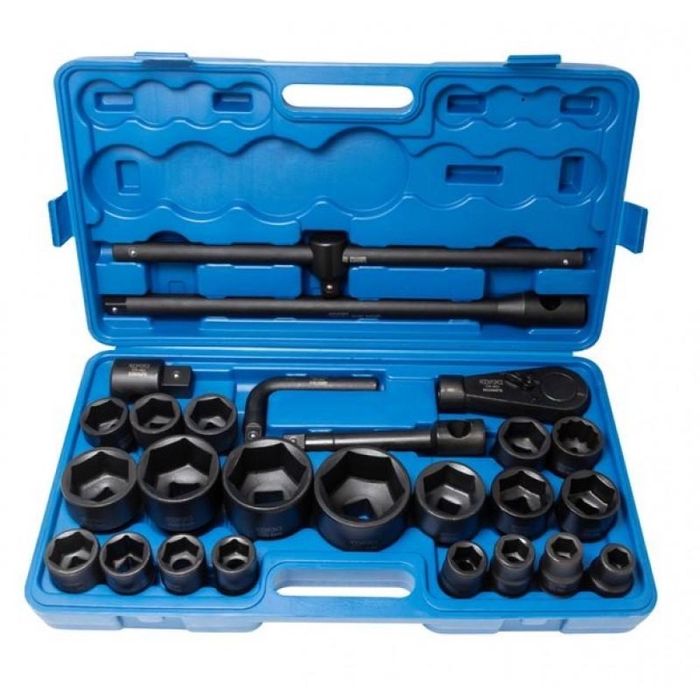 Гедоре с ударни вложки 26 части 3/4  6-стенно RockForce