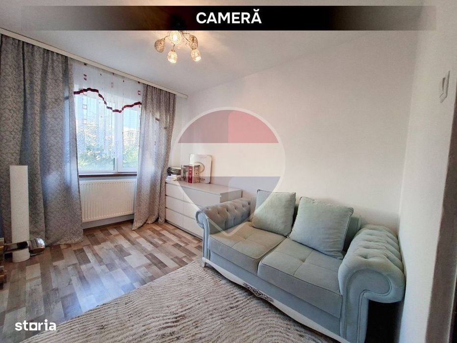 APARTAMENT - 3 camere, central, etaj 2 - DE VANZARE