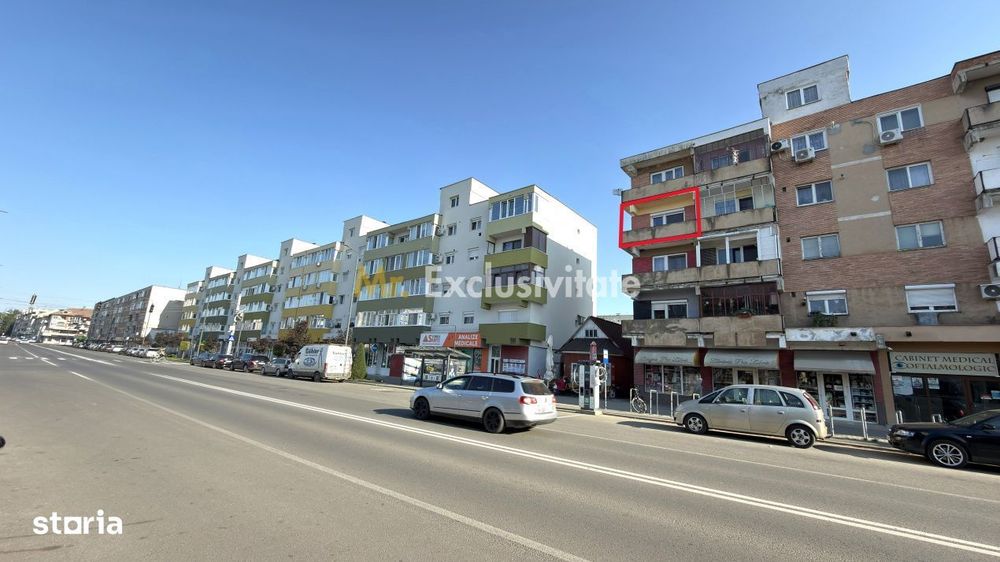 Apartament 2 camere Etaj III Carei-Calea Mihai Viteazul Nr.19, Vizavi