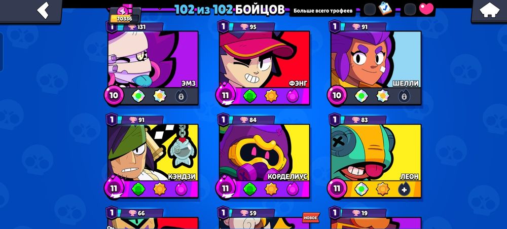 Аккаунт в Brawl Stars