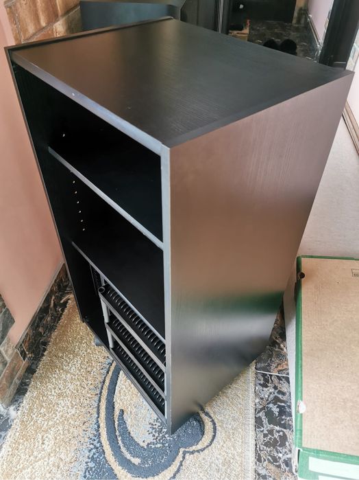 Rack Audio Vintage Negru