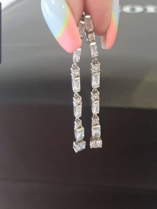 Серьги Сваровски