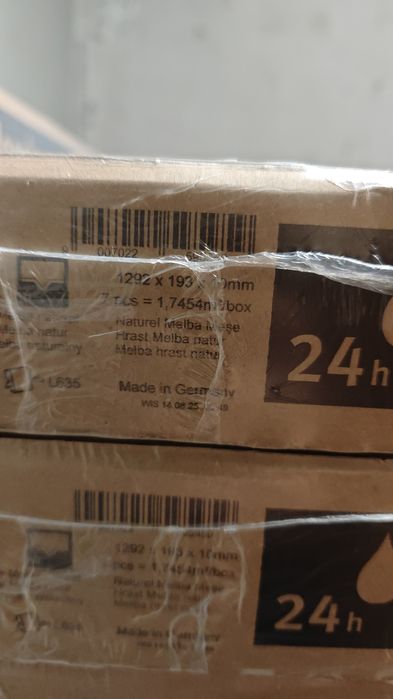 Vand 75 mp parchet laminat, Egger, Stejar Melba Natur EL2417, 1292x193