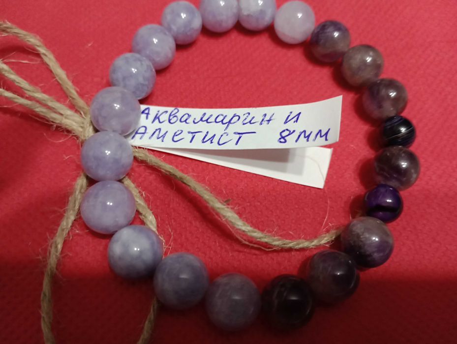 Гривни Handmade с естествени камъни