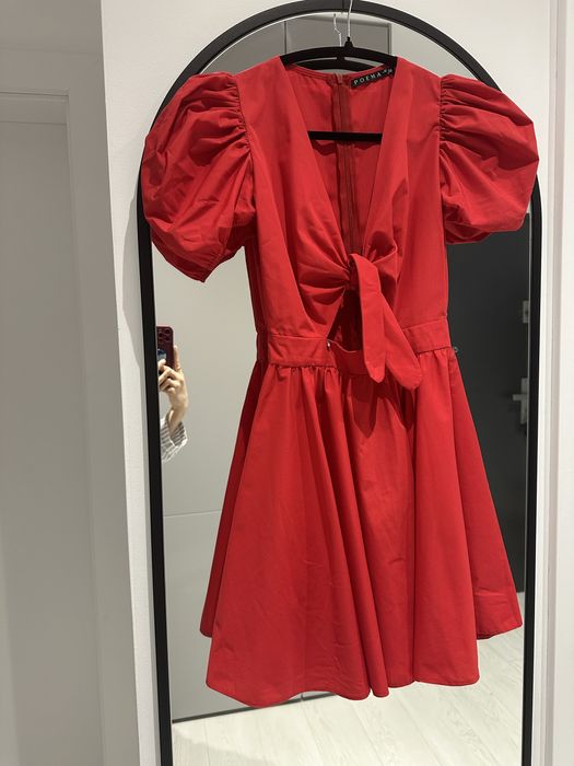 Rochie rosie Poema 34