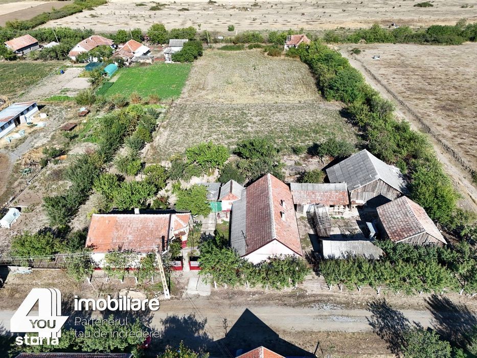 Proprietate în Țipari,formată din casă cu anexe+teren intravilan2880mp