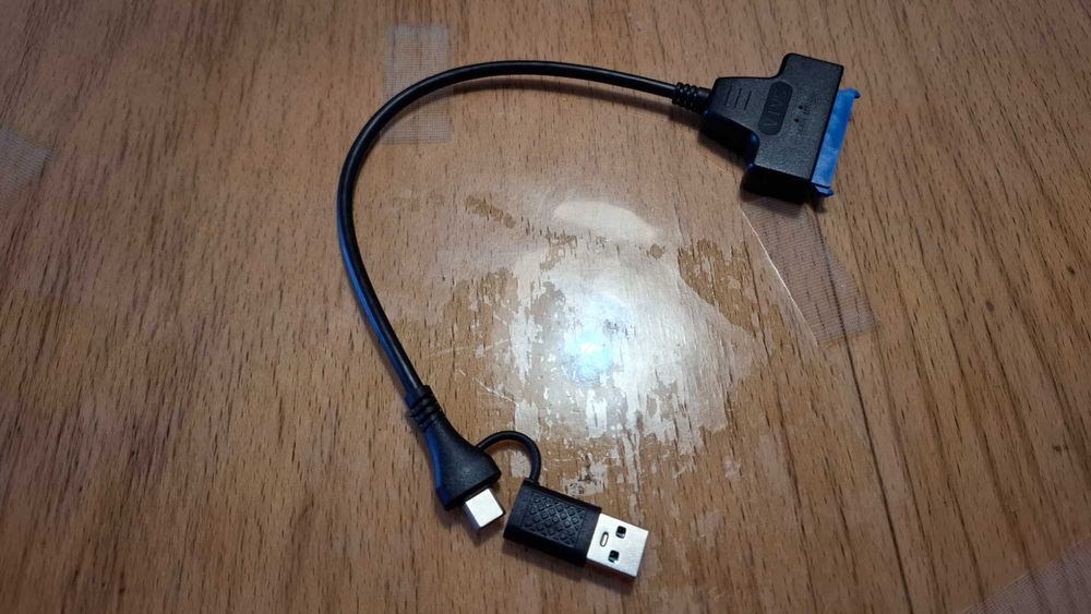 Adaptor SATA la USB 3.0, hdd/ssd 2.5 inch, nou