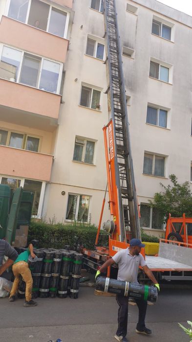 Tigla ,membrana , lift exterior,  lift girafa, lift materiale