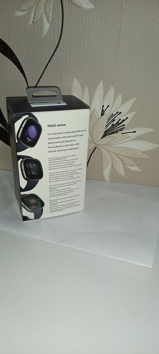 smartwatch Fitbit Sense,Carbon Graphite,negru