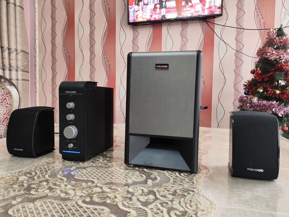 2.1 microlab aybi yo‘q orginal subwoofer sotiladi