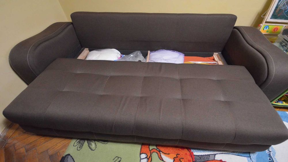 Canapea | Extensibila | tabureti inclusi