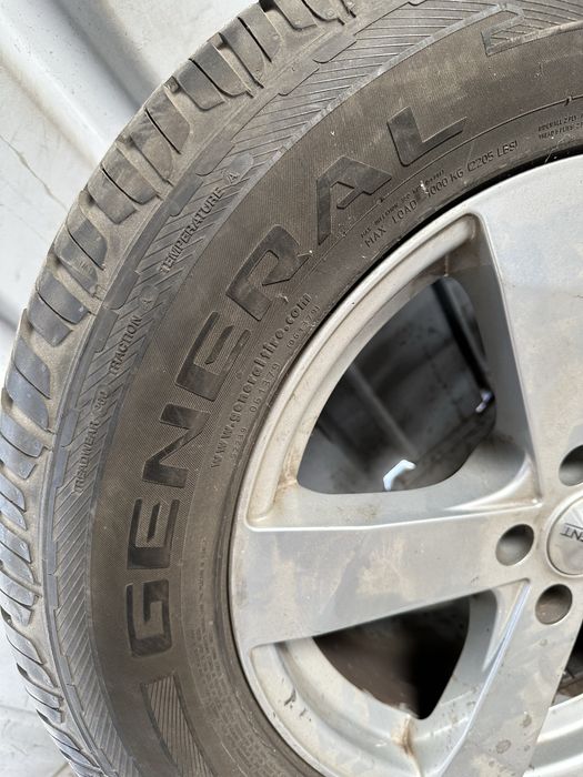 Set jante aliaj dezent + anvelope  Jante R17, 5x108