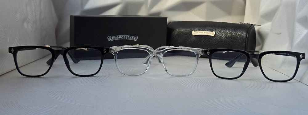 Очила за компютър Диоптрични рамки прозрачни слънчеви chrome hearts